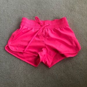 Never worn pink running shorts